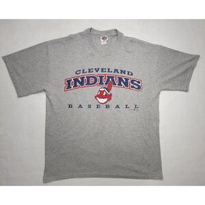 1998‎ MESH Vintage Hank Aaron Originals Cleveland Indians Mens L Chief Wahoo